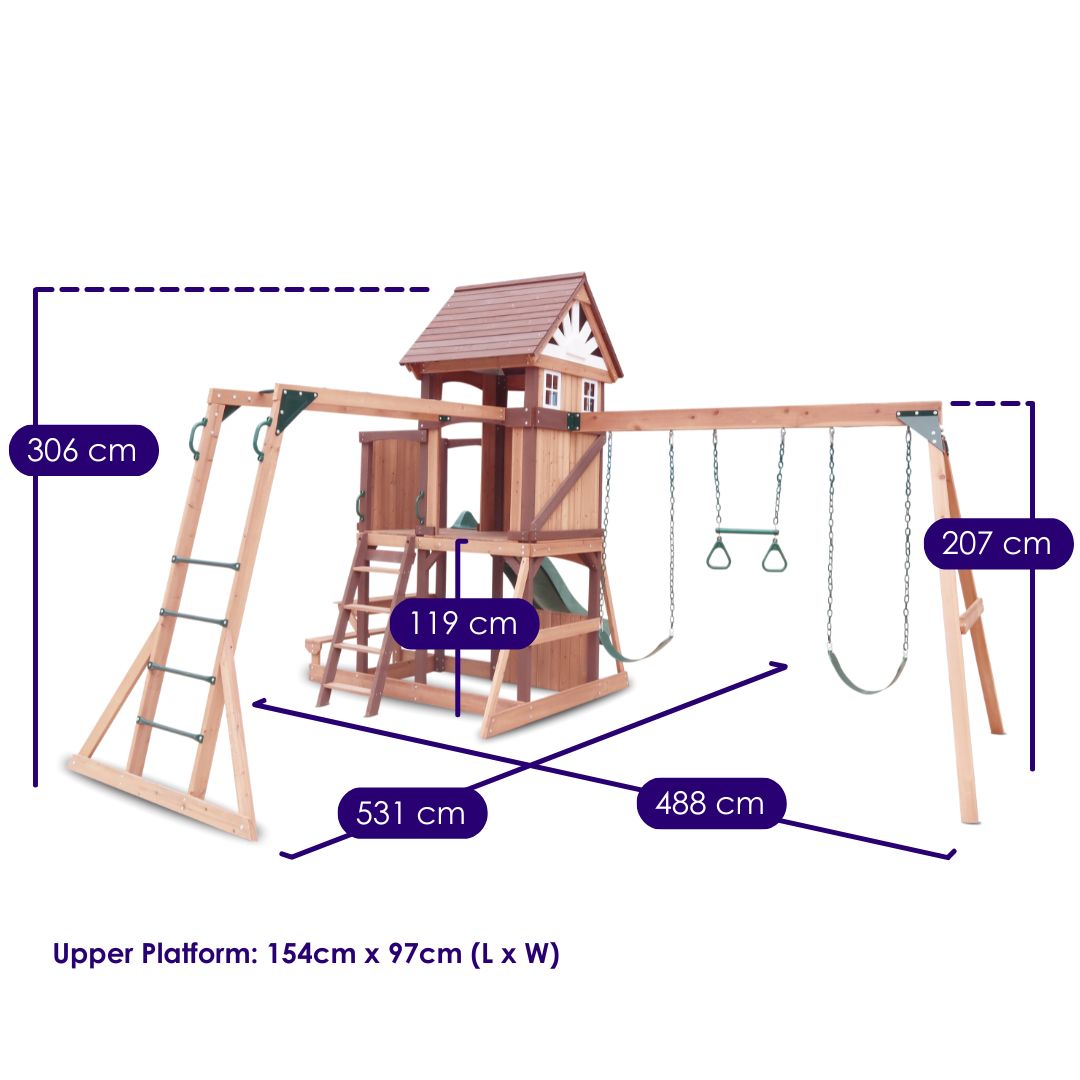 Country Corner Play Centre Measurements