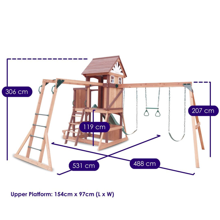 Country Corner Play Centre Measurements