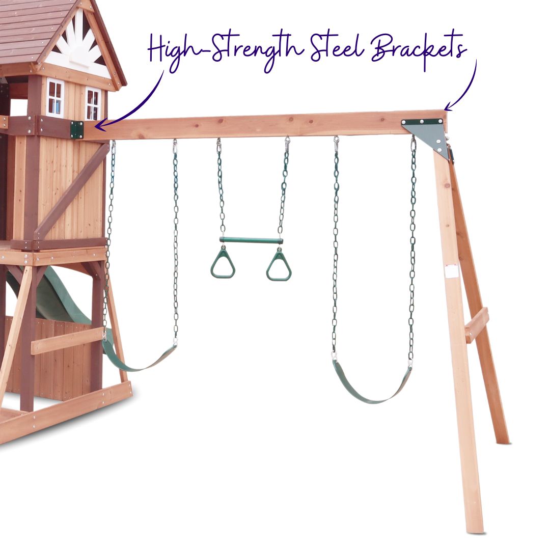 Country Corner Play Centre With High Strength Steel Brackets