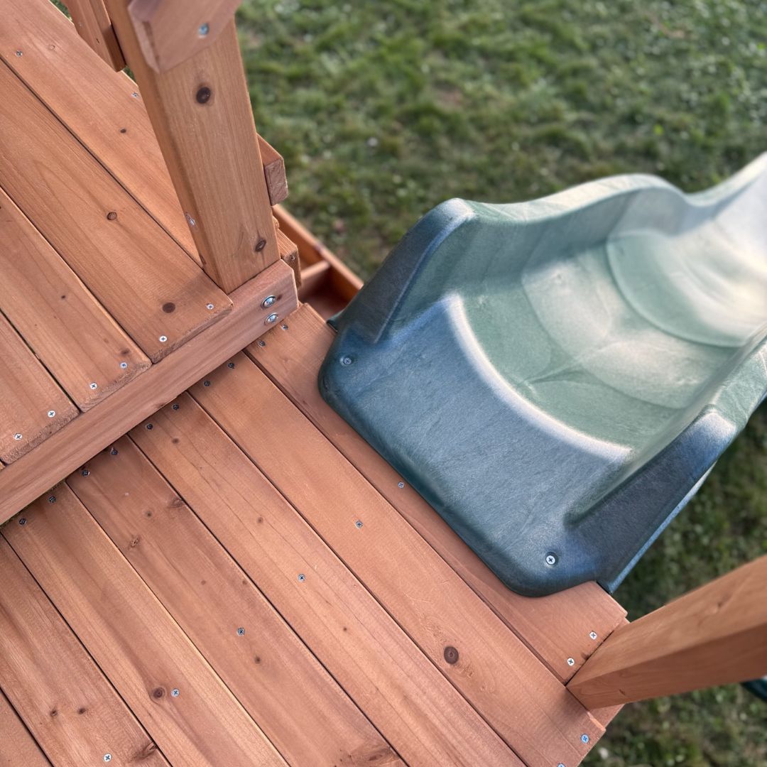 Crow's Nest Play Centre Close-Up Of 2.2m Slide
