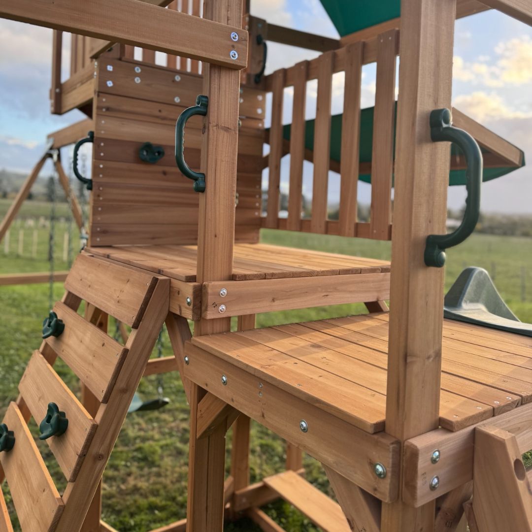 Crow's Nest Play Centre Close-Up Of Elevated Play Platform