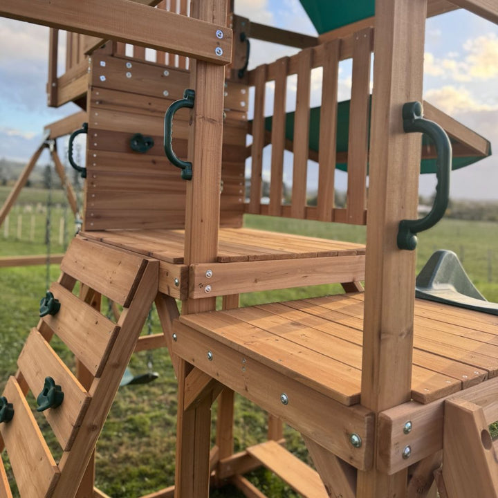 Crow's Nest Play Centre Close-Up Of Elevated Play Platform