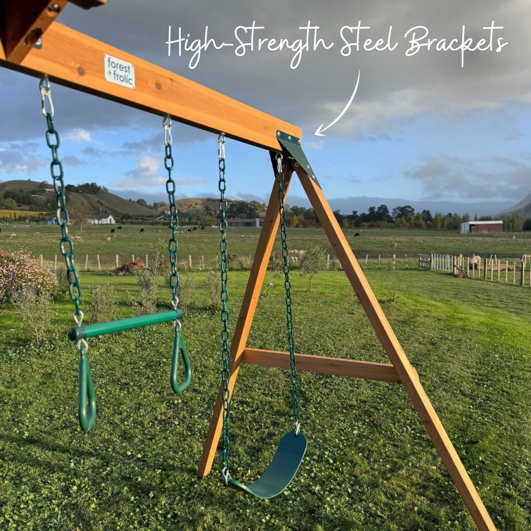 Crow's Nest Play Centre With High-Strength Steel Brackets
