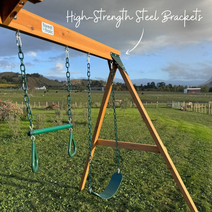 Crow's Nest Play Centre With High-Strength Steel Brackets