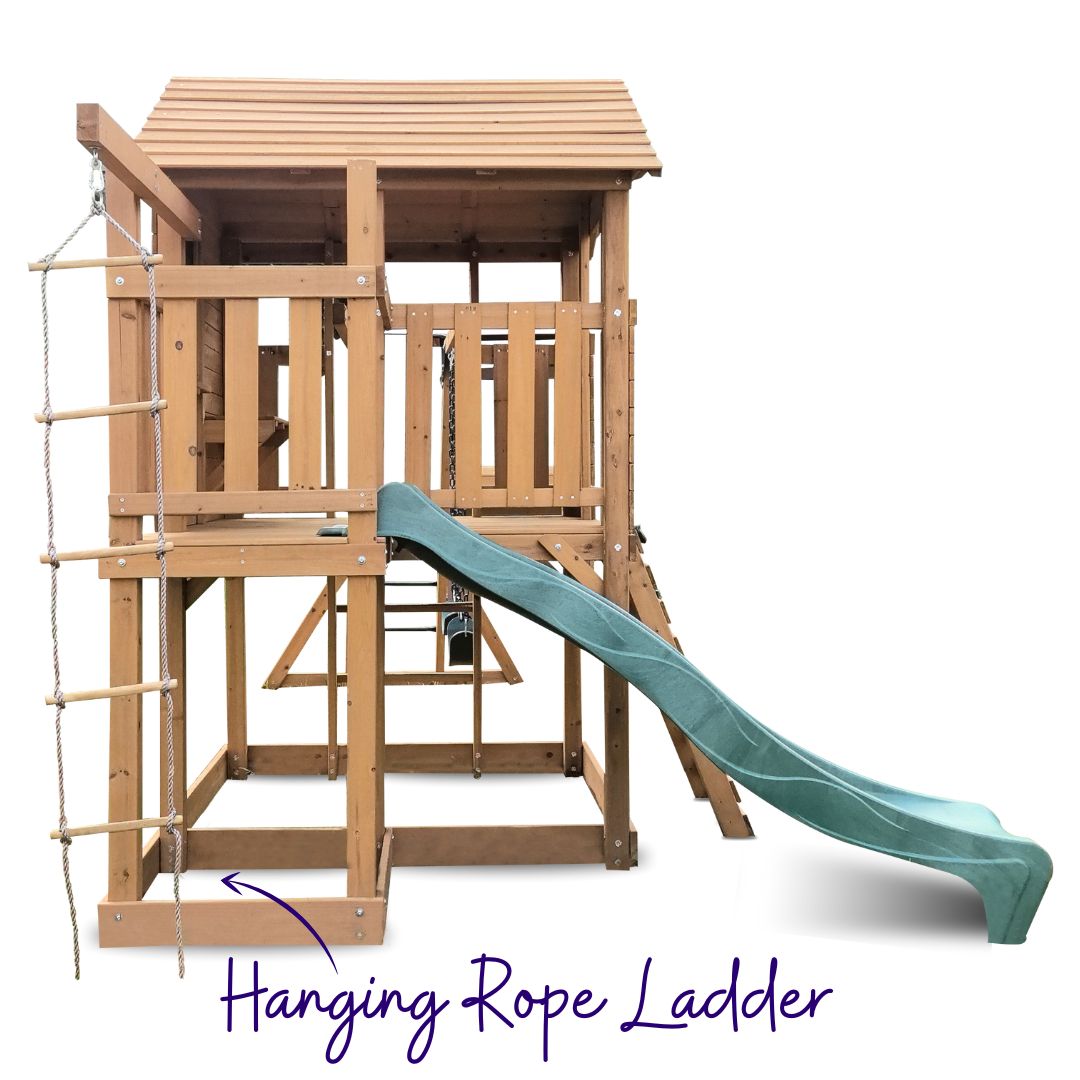 Forester Play Centre With Hanging Rope Ladder