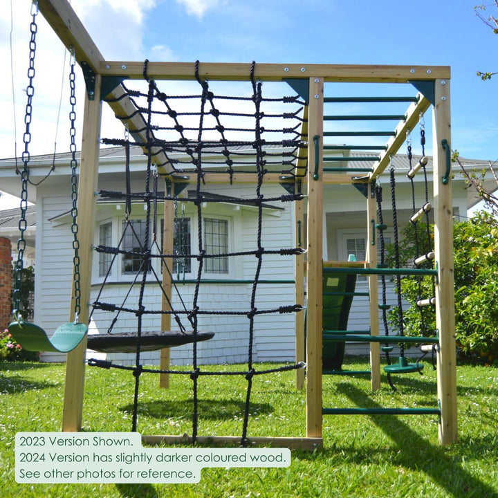 Free-Climber Jungle Gym And Play Centre Cargo Climbing Net And Monkey Bars 2023