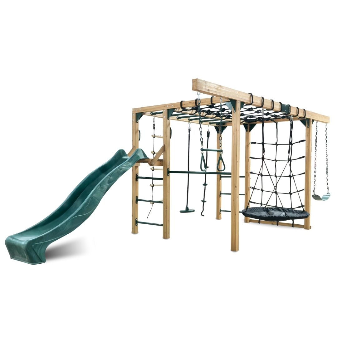 Free-Climber Jungle Gym And Play Centre From Front Diagonal