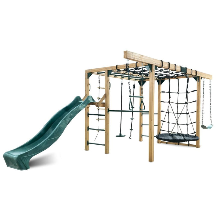 Free-Climber Jungle Gym And Play Centre From Front Diagonal
