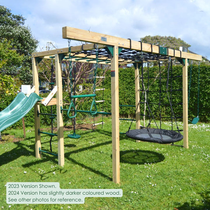 Free-Climber Jungle Gym And Play Centre Trapeze Nest Swing And Belt Swing 2023