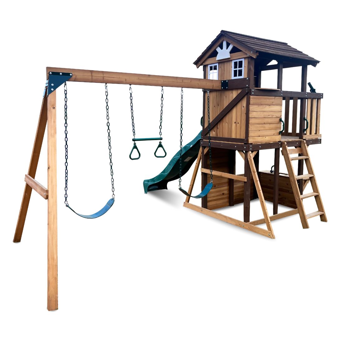 Hideaway Play Centre From Back Left