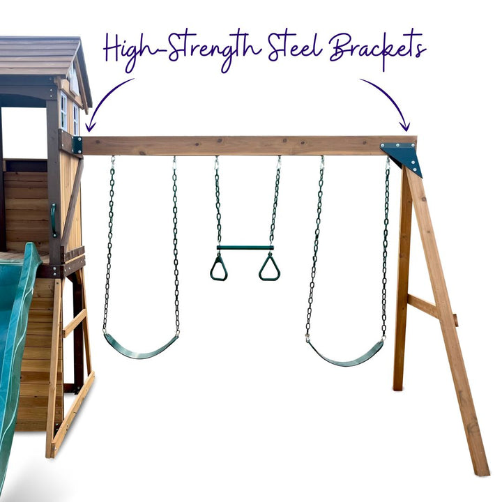 Hideaway Play Centre With High-Strength Steel Brackets