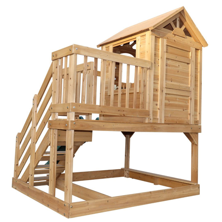 Lookout Landing Playhouse Rear View Of Platform