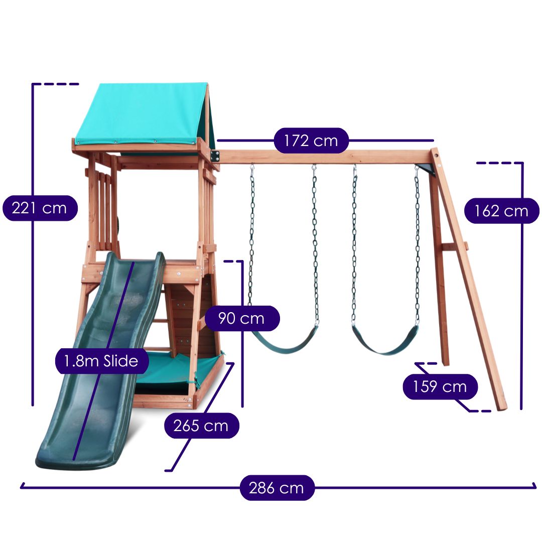 Poppet Park Play Centre Measurements