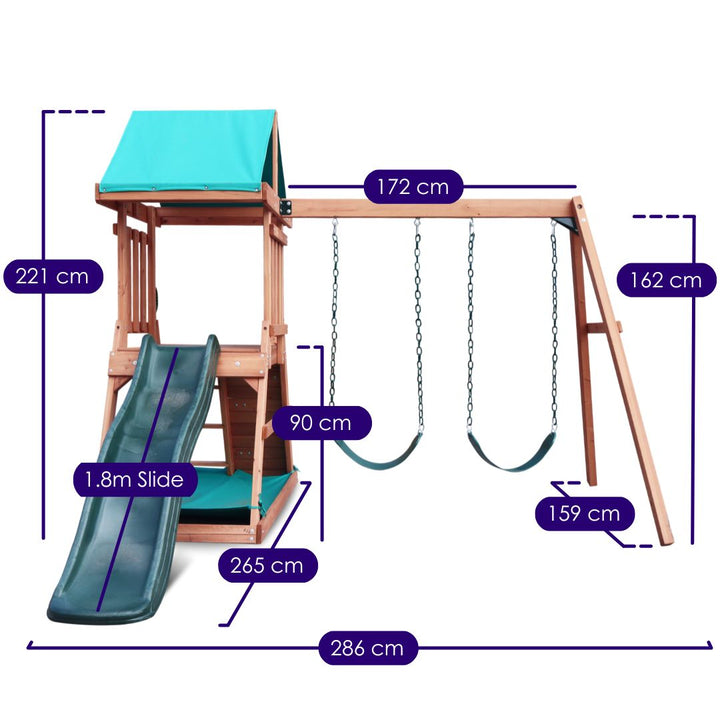 Poppet Park Play Centre Measurements