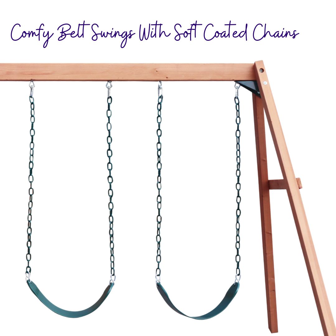 Poppet Park Play Centre With Two Belt Swings