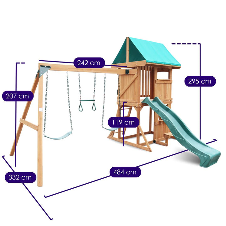 Sparrow's Nest Play Centre Measurements