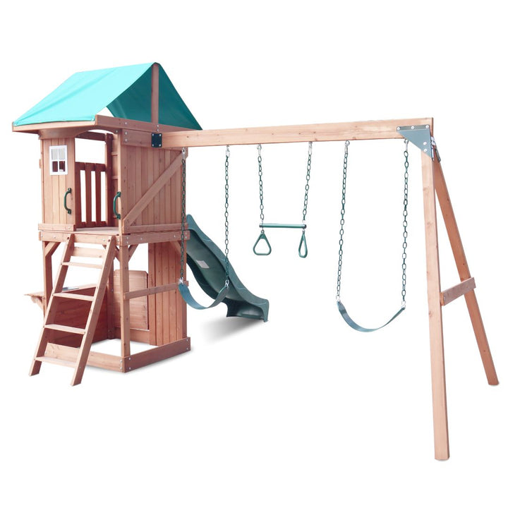 Trickster's Treehouse Play Centre Back Right Side
