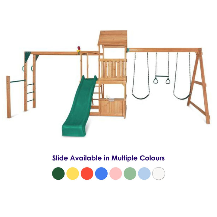 Woodland Play Centre Slide Available In Multiple Colours