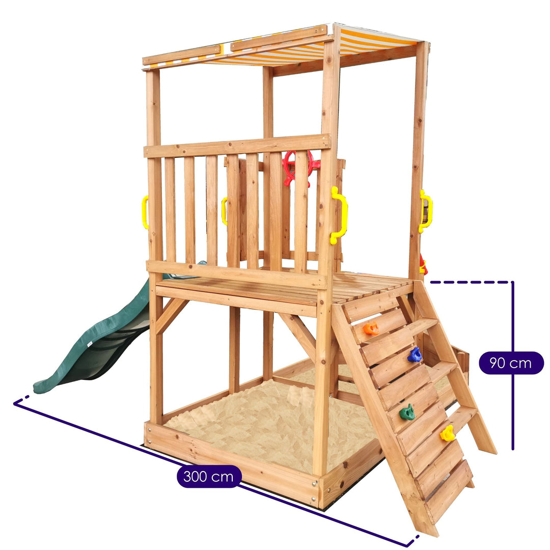 Ships Ahoy Play Centre Measurements from the back