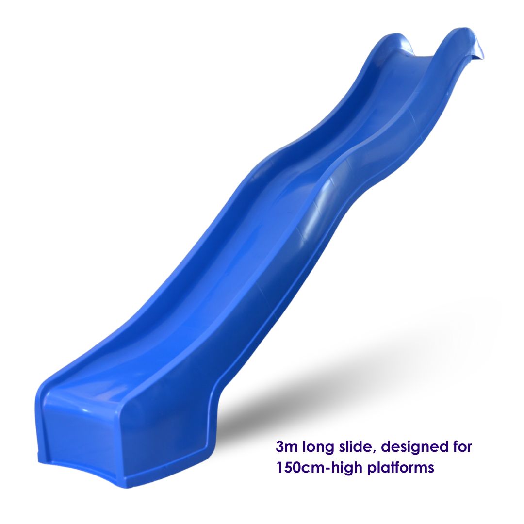 3m Wavy Slide Blue