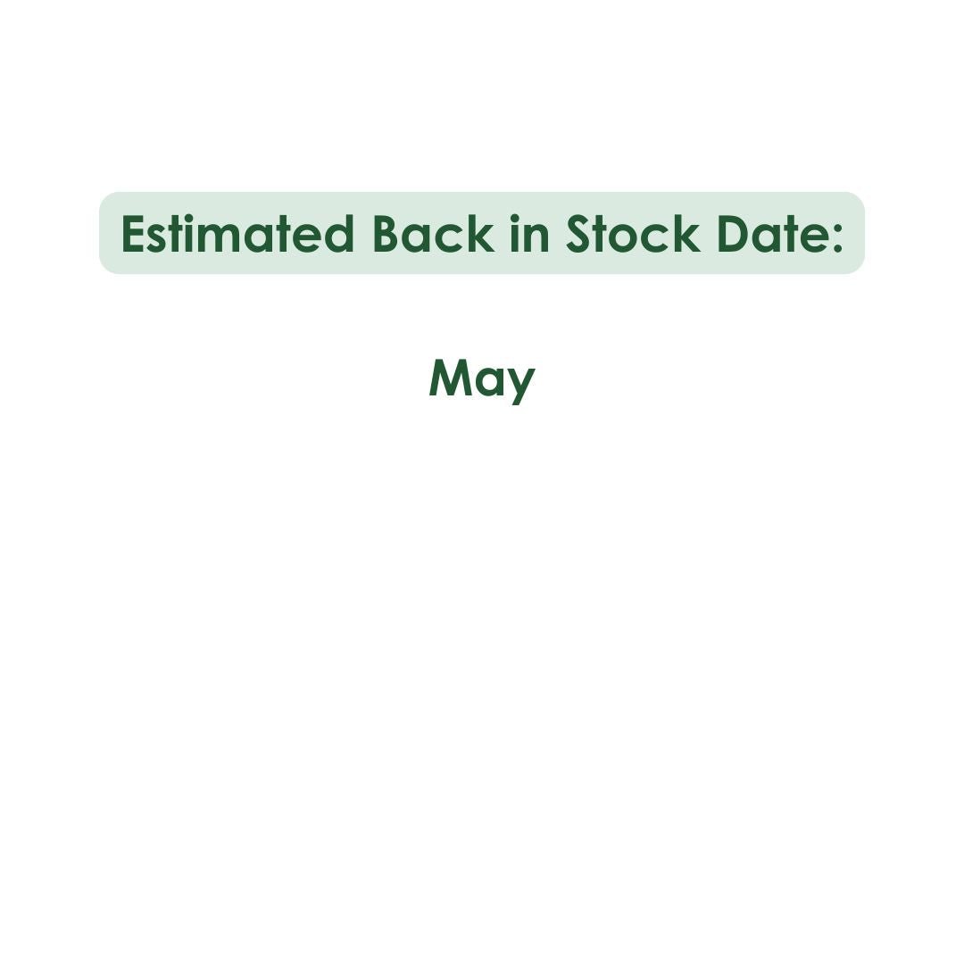 Estimated Back In Stock Date May 2026