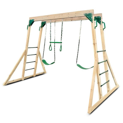 Flying Squirrel Monkey Bars And Swing Set