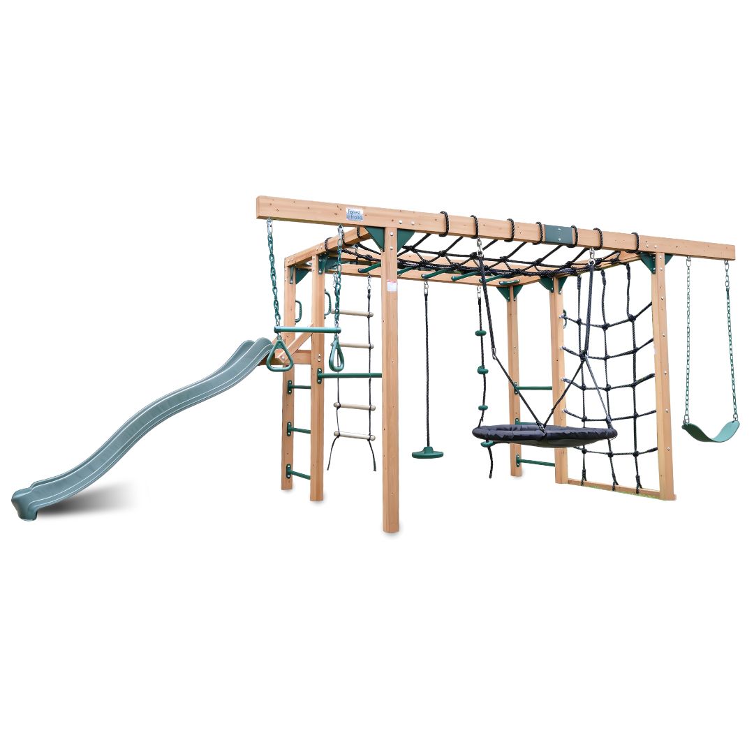 Free-Climber Jungle Gym And Play Centre From Front Left
