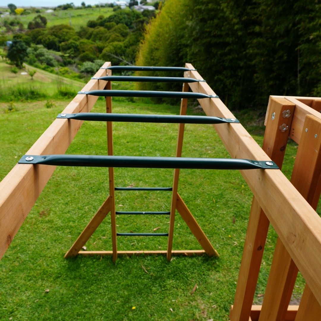 Grand Heights Play Centre Showing The Monkey Bars From Above