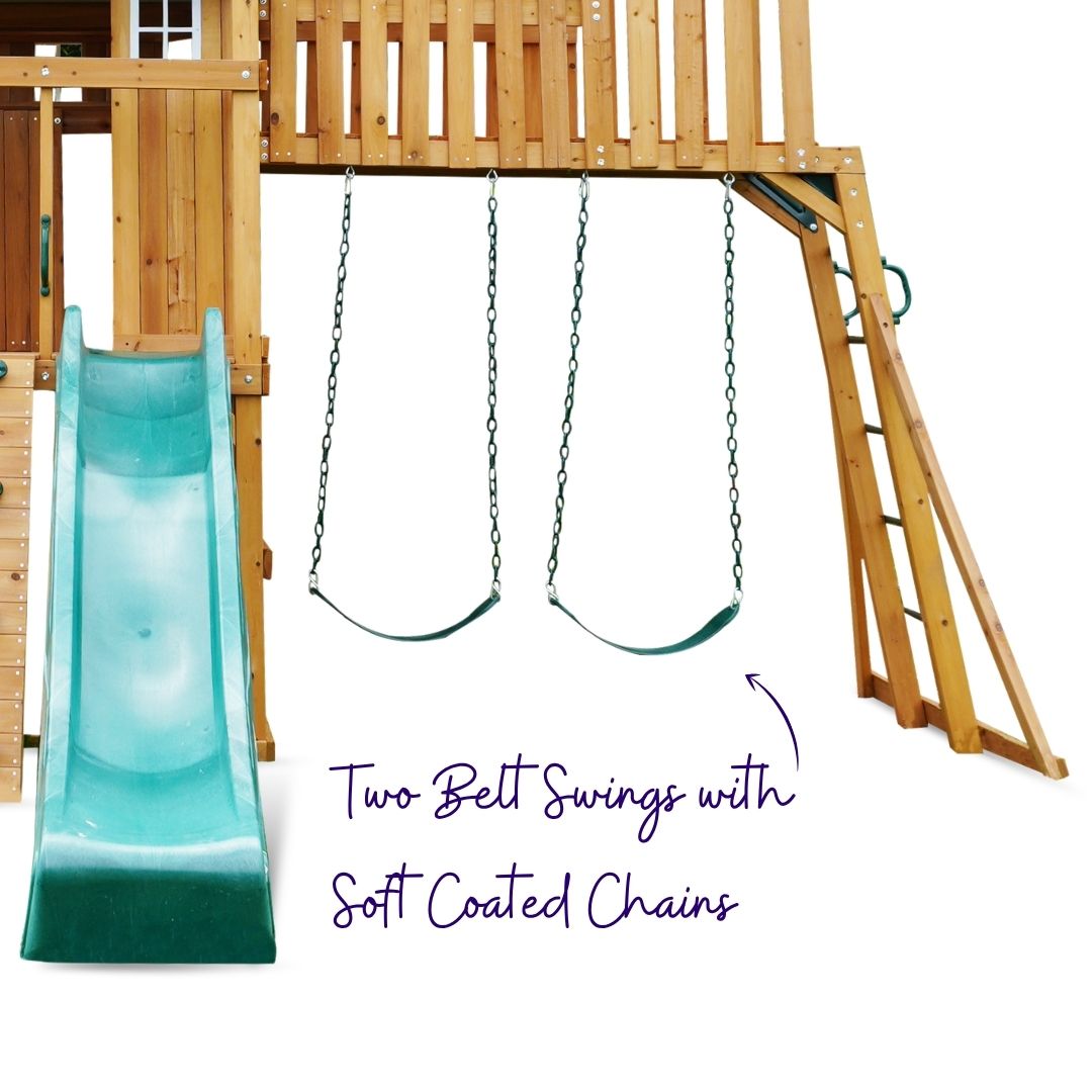 Grand Heights Play Centre With Two Belt Swings