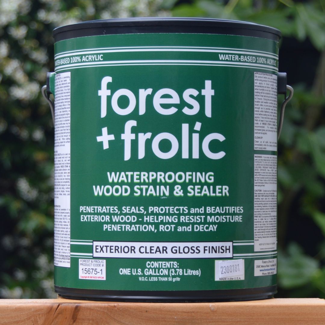 Waterproofing Wood Stain And Sealer Outdoors