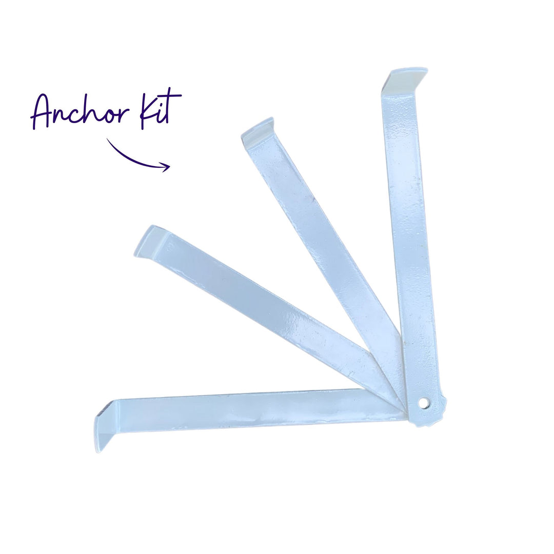 Anchor Kit for Day Dreamer Swing Set with 1.2m Web Swing