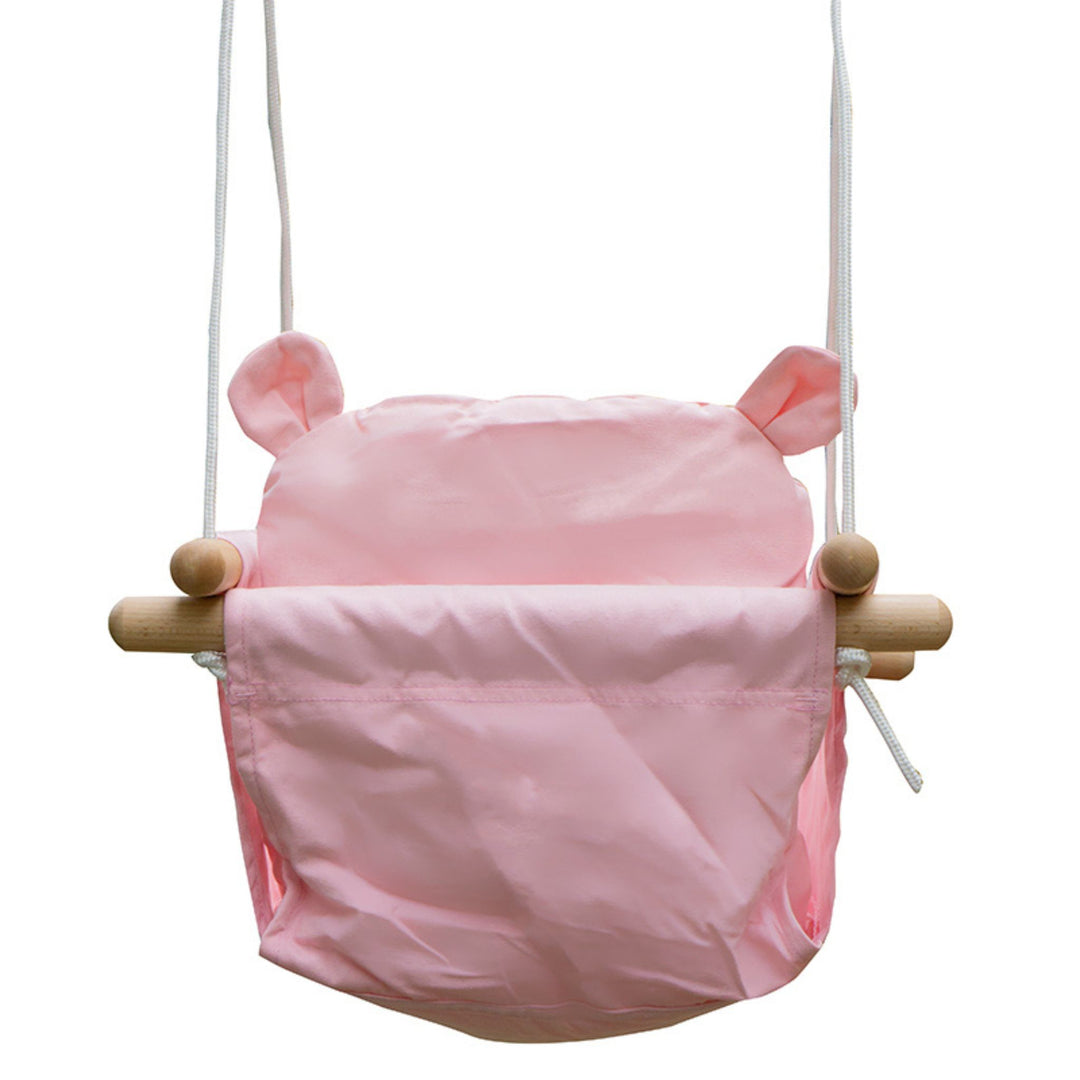 Baby Bear Swing Seat Pink From Back