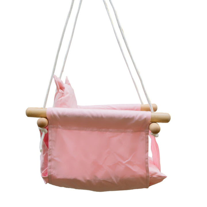 Baby Bear Swing Seat Pink Left Side
