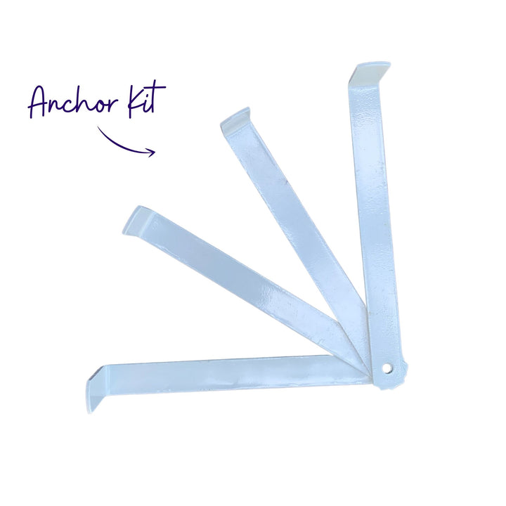 Cloud Catcher 2-Station Timber Swing Set Anchor Kit