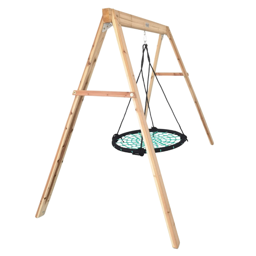 Day Dreamer Swing Set 1.2m Web Swing Diagonal View