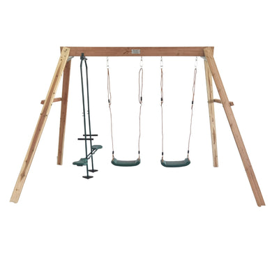 Scout 3-Station Timber Swing Set
